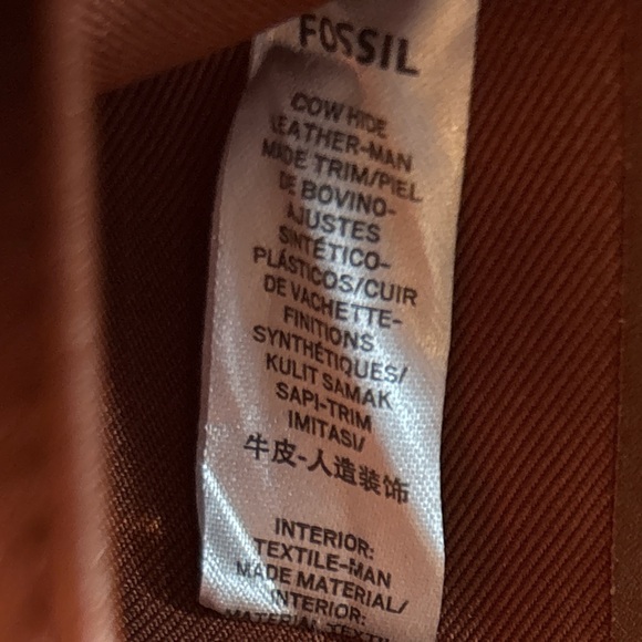 Fossil Tan Leather Wristlet - Picture 8 of 8